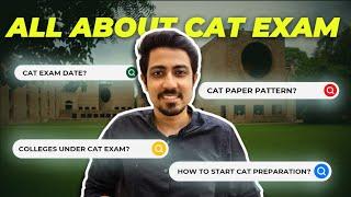 All about CAT 2024 Exam that every beginner should watch  Complete CAT Exam Guide