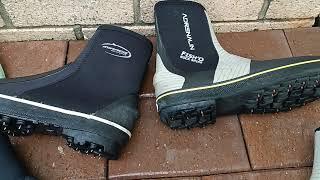 Rock spike fishing boots Mirage vs Adrenalin