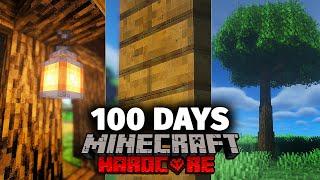 I Survived 100 Days in Realistic Minecraft... Heres What Happened