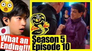 Japanese Karate Sensei Reacts To Cobra Kai Season 5 Episode 10