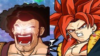 TAS DBZ Budokai Tenkaichi 3 - Mr. Satan vs. Red Potara SSJ4 Gogeta No Damage