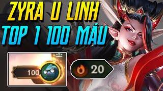 Đội hình Zyra này có QUÁ LỖI? Vừa thử tôi đã top 1 100 máu ĐTCL