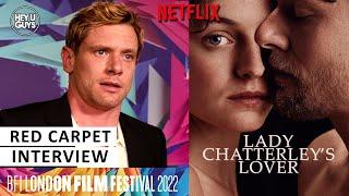 Jack OConnell Lady Chatterleys Lover Premiere- his relationship with Emma Corrin & themes of class