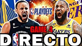  ¡¡¡PARTIDO COMPLETO 🟡 LOS ÁNGELES LAKERS vs GOLDEN STATE WARRIORS GAME 4  NBA PLAYOFFS 2023