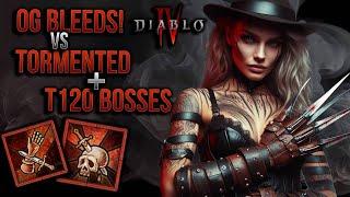 #1 BOSS slayer in Diablo 4Flay vs Uber Lilith Tormented and Pit bosses🩸Tell me do you BLEED? 