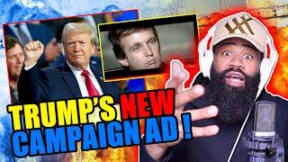 TRUMP DROPS AD AFTER BEING SHOT REACTION