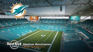 Miami Dolphins Hard Rock Stadium Renovation Time-Lapse