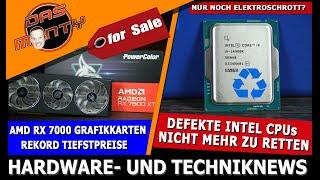 Intel CPUs nur noch Elektroschrott  AMD RX 7000 Rekord-Tiefstpreise  Achtung - Scam Kommentare