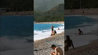 Ölüdeniz Beach Fethiye Türkiye #shorts #travel #turkey #türkiye #beach #funny #tiktok #турция