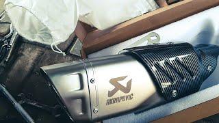 Akrapovic M1 Exhaust For Yamaha Fazzio x R3 Sound Check - Long Time Dream Muffler Finally Nabili Din