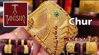 Tanishq Gold Chur Design with weight and Price broad gold bangle latest designBengali bangledeeya