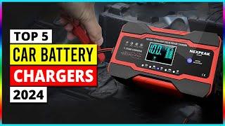 Best Car Battery Chargers IN 2024  Top 5 Car Battery Chargers Review