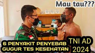 6 Haal yang bisa gugurkan tes kesehatan seleksi TNI AD