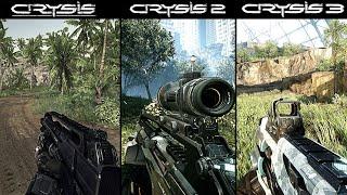 Crysis vs. Crysis 2 vs. Crysis 3 Comparison