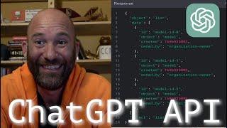 ChatGPT API - Introduction