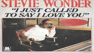 Stevie Wonder – I Just Called To Say I Love You Vinyl 1984