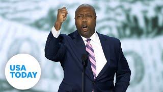 Full speech Sen. Tim Scott calls Donald Trump an American lion at 2024 RNC  USA TODAY