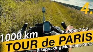 1000km Bikepacking München Paris 4 - Gravel Tour de Paris