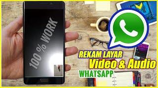 CARA REKAM LAYAR VIDEO CALL WA BISA VIDEO DAN SUARA  TIPS MJ