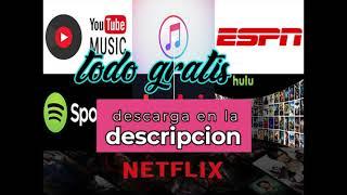 NETFLIX SPOTIFY HULU ESPN TV TUBI TODO GRATIS 2021 SOY ALEH TV