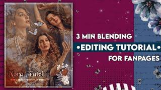 3 min. Blending Editing Tutorial   using Picsart