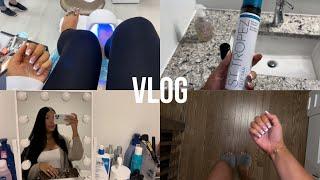 VLOG - new nails & pedicure get ready with me my favourite self tanners & more 