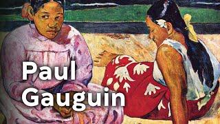 Paul Gauguin the painter in Tahiti