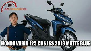 HONDA VARIO 125 CBS ISS MATTE BLUE 2019