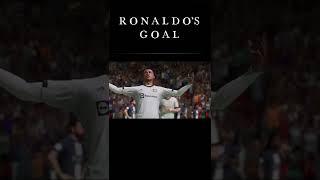 RONALDOS GOAL #fifa23 #ronaldo #ps5