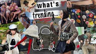 2024 fashion trends  what the cool girls are wearing this spring ༉