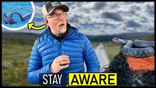 Stay aware when hiking using bone conduction  RunnerDiver2 review. #hiking