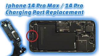 How to Replace the Charging Port on an iPhone 14 Pro Max  14 Pro - Step-by-Step Guide