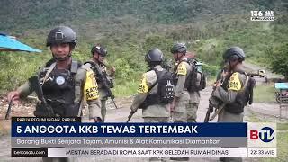 5 Anggota KKB Papua Tewas Ditembak TNIPolri