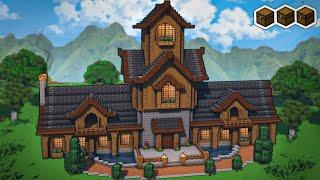 Minecraft Large Storage House Tutorial