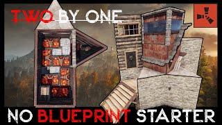 The Blueprint FREE 2x1 Starter to Main Base Design Rust 2020 The Base anyone can build