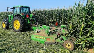 Mowing Down Our Corn Crop..