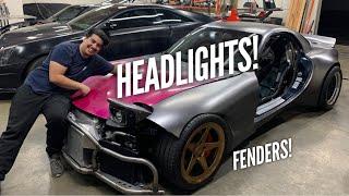 We have Pop Ups AWD 4 Rotor Headlights and Fenders finally