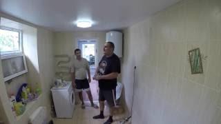 Частный дом - ремонт день #47 Подключаем бойлер и Мойдодыр