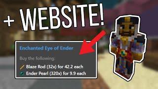 How to Make Instant Money In EarlyMid Game -Updated 2021  Hypixel Skyblock +Easy-To-Use Website