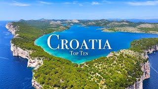 Wonders of Croatia  The Most Amazing Places in Croatia  Travel Video 4K
