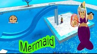 Baby Mermaid Pool + Im A Pirate - Cookieswirlc Lets Play Roblox Online Game Play