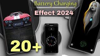 20+ Battery Charging Animation effect 2024  All Android Mobile Live Animated Wallpapers 