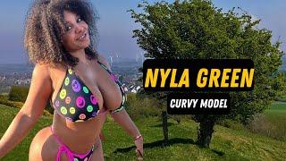 Nyla Green - Curvy Plus Size Model