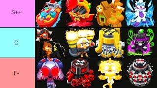BTD6 - All 5th Tier Towers Ranked