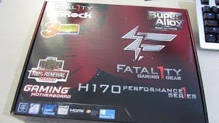 Indo Asrock H170 Fatal1ty Gaming Skylake Motherboard Unboxing