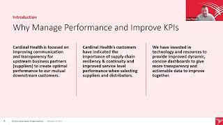 Cardinal Health National Brand Supplier Scorecard Training