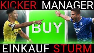 Kicker Manager STURM DIESE Spieler solltest du jetzt KAUFEN #kickermanager #bundesliga