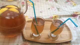 Evde Limonlu Ice Tea Nasıl Yapılır Evde Limonlu Soğuk Çay Tarifi