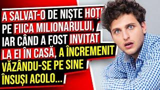 A Salvat-o de niște Hoți pe Fiica Milionarului Iar când a fost Invitat la ei în Casă...