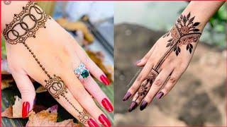 Beautiful bracelet henna designbest bracelet tattoo mehndi for girlsback hand mehndi design#mehndi